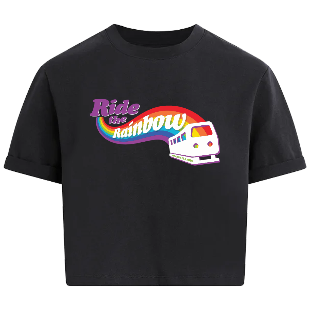 Pride Crop Top Black