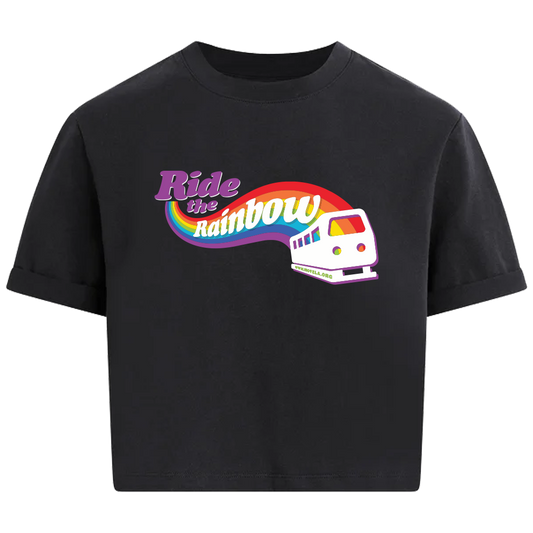 Pride Crop Top Black